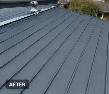 Roof 3 after