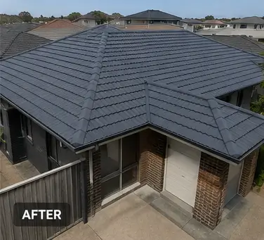 Roof 5 after