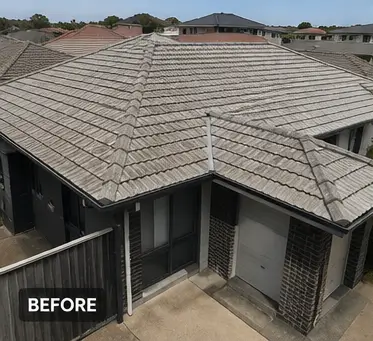 Roof 5 before