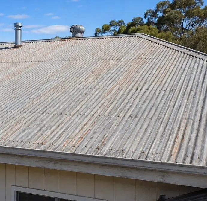 Roof main before